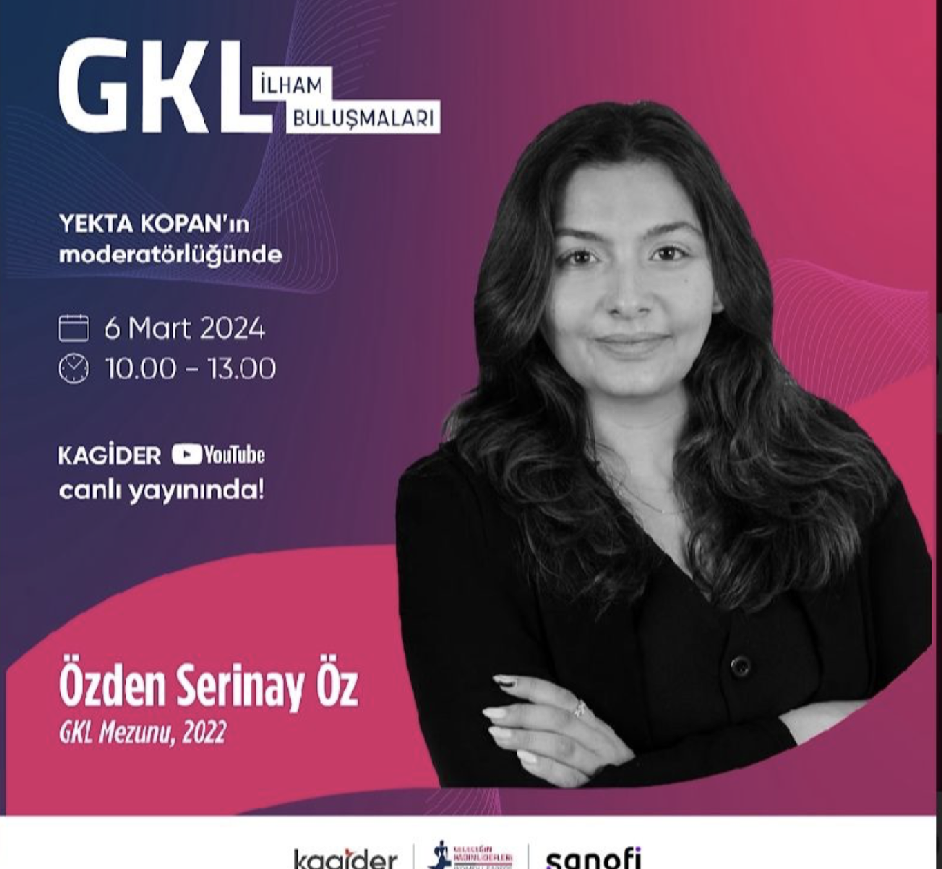 GKL Inspiration Meetings event visual, Özden Serinay Öz